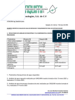 Sunning Iteso Reporte de Servicio de Analisis de Agua de Lavadoras de Aire (21 Enero 2021)