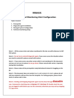 Technical Monitoring Alert Configuration