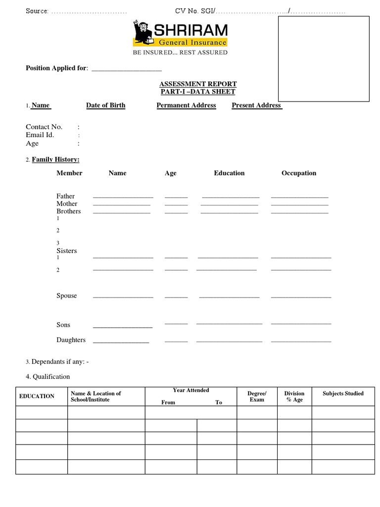 HR Assessment Report Template | PDF | Computing
