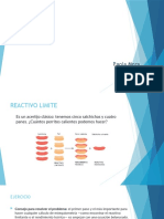 Reactivo Limite, Pureza y Rendimiento de La Reacciones (Decimo)