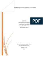 Actividad Enfoque Estrategico Del Servicio Al Cliente