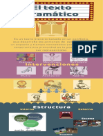 Texto dramático - infografía