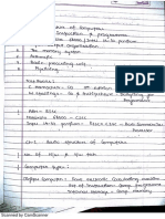 Computer Organization Handwrittten Notes