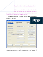WIFI Interface Printer Setting Instruction