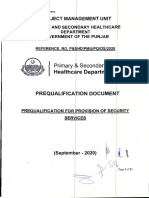 Primary Secondary Healthc Re Department: Project Man Gement Unit