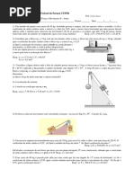 LISTA 19 Força de Atrito