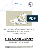 Documento Tecnico de Soporte Plan Parcial Alcores