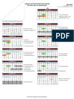 21-22 Sesd Calendar