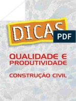 Cartilha - Qualidade e Produtividade Na Construção Civil