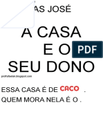 Livro A Casa e o Seu Dono