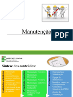 Manutenção: conceitos e tipos