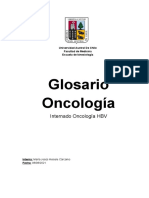 Glosario Oncología.
