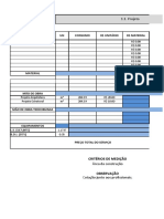 Planilha Analitica