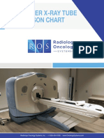 CT Scanner X-Ray Tube Comparison Chart