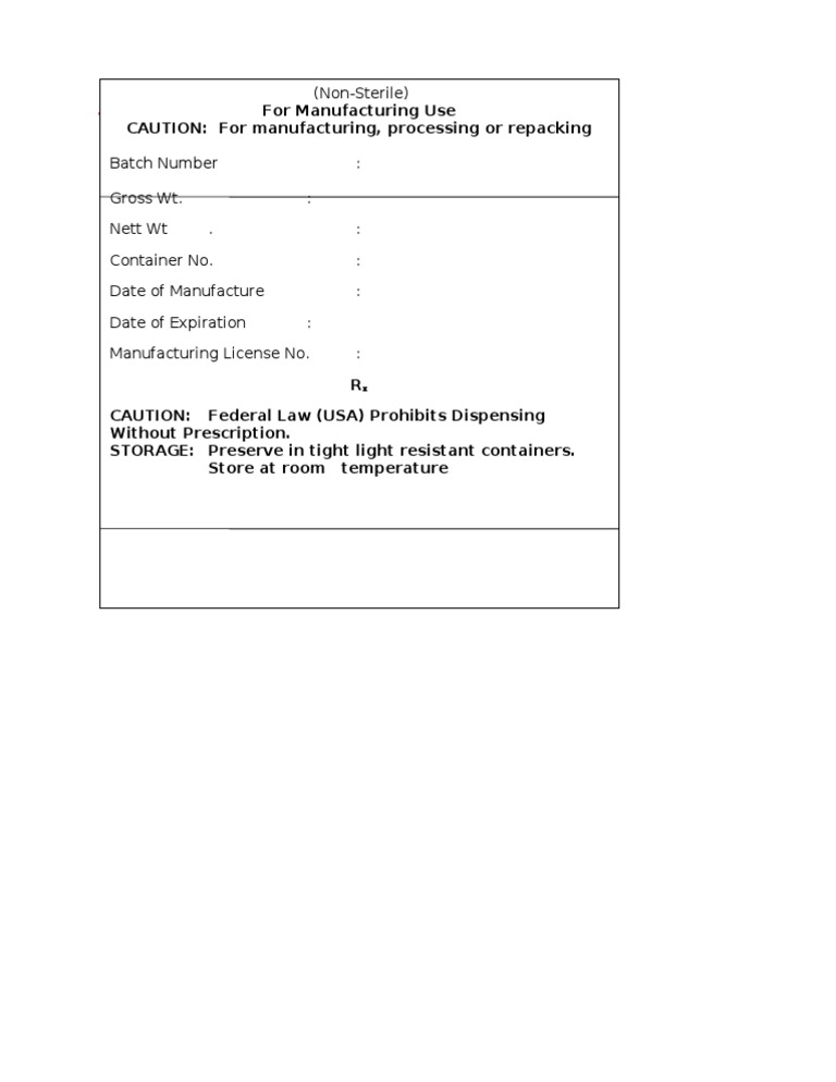 Product Label | PDF