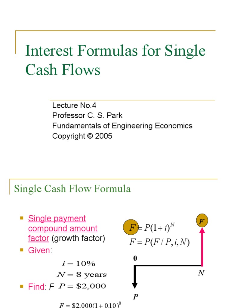 Engineering Economics Analysis Lecture 4 | PDF | Discounting | Economics