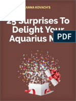Aquarius Man Secrets 25 Surprises To Delight Your Aquarius Man