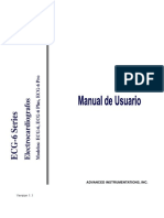 ECG-6 Series Manual de Usuario