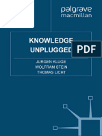 Knowledge Unplugged