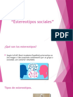 Estereotipos Sociales