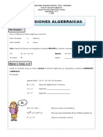 8 9 Matematica ExpresionesAlgebraicas