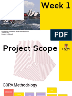 Week01 Project Scope