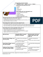 Strength Based Student Profilestanek