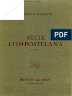 Federico Mompou - Suite Compostelana 