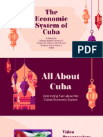 The Economic System of Cuba