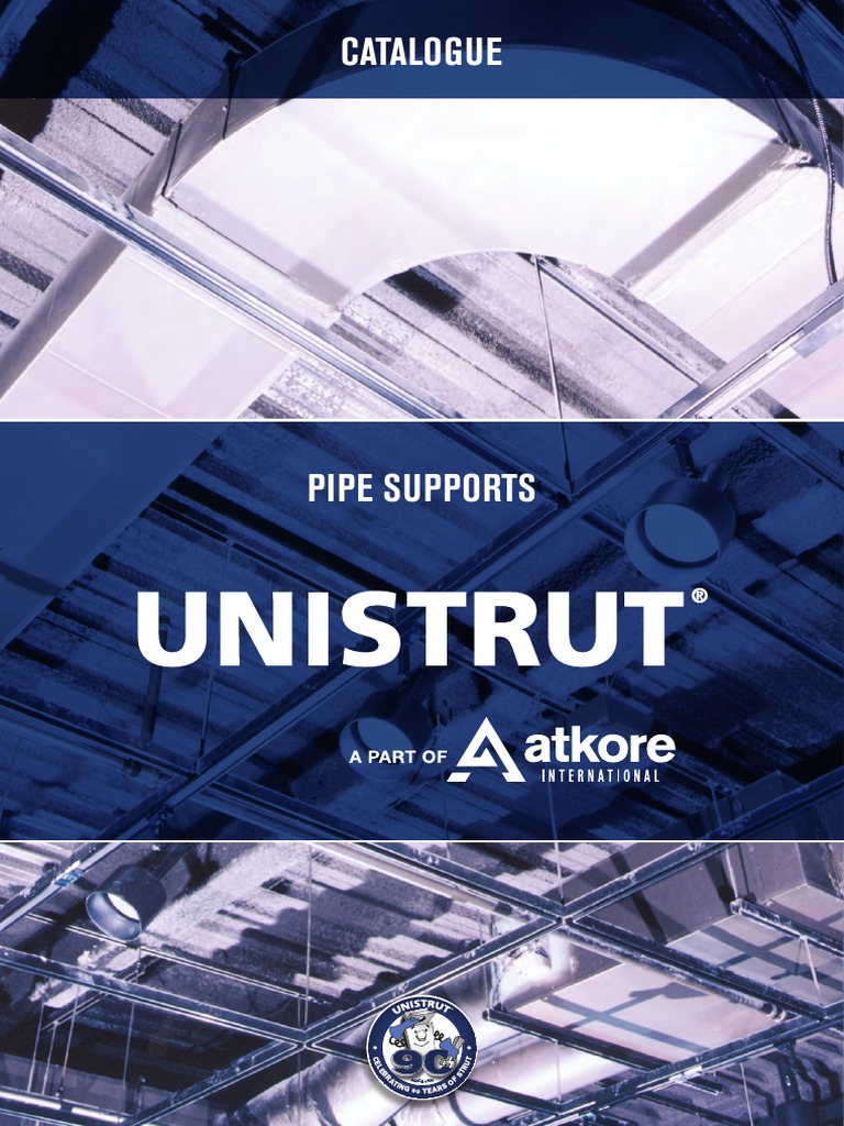 Unistryt Pipe Supports Catalogue PDF Pipe (Fluid Conveyance