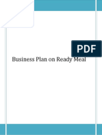 Business Development Plan Ready Meal Ser