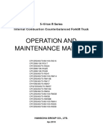 5t-10t R Operation and Maintenance Manual-Apr.2018