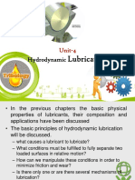 Hydrodynamic Lubricationppt