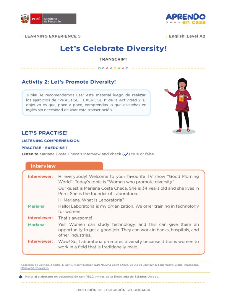 English Listening for Teens | PDF | Career & Growth