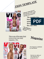The Popular Hip-Hop Magazine Named VIBE' First Started in The Year 1993