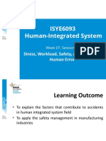 PPT7-Stress, Workload, Safety, Accidents, and Human Error