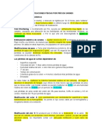 Modificaciónes Físicas Por Frío en Carnes