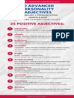 31. Advanced Personalities Adjectives