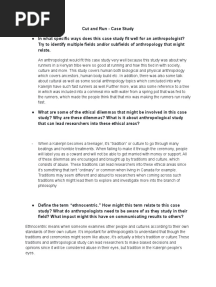 Cut and Run - Case Study
