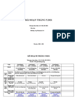 BS - KẾ HOẠCH THÁNG 5.2021 lan anh