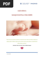 Masaje Shantala para Las Familias