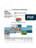 BOC 02PDT STR RP 001 01 - STD Topside Structural Verification Lifting