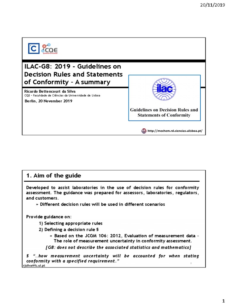 Conformity Assessment Guide | PDF | Risk | Uncertainty