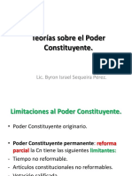 Teorías Sobre El Poder Constituyente