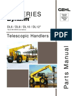 DL6 DL8 DL10 DL12 Dynalift Parts Manuals