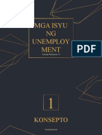 Aralin 15-Mga Isyu NG Unemployment