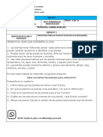 guía de ciencias 3°  Investigación