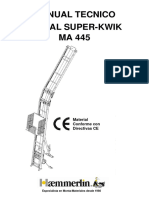 Manual MAXIAL SuperKwik 445 Es