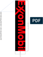 Sticker Exxon 3mm Lebar Menyesuaikan