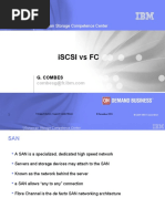 Iscsi Vs FC: European Storage Competence Center